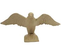 Décopatch MA031C - Un soporte de papel marrón pulpado, 21 x 52 x 22 cm, Halcón