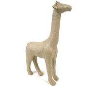 Décopatch SA102O - Un support en papier brun mâché 19x7x28 cm, Girafe