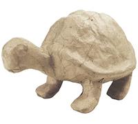 Décopatch SA122O - Un support en papier brun mâché 16x9,5x10 cm, Tortue