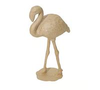 Décopatch SA134O - Un support en papier brun mâché 15x7x27 cm, Flamand Rose