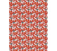 Décopatch- UNE pochette de 20 feuilles 30x40 cm Dromadaires papel decorativo, Color camellos, Sheets (Clairefontaine Rhodia FDA826C)