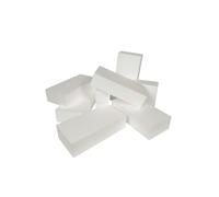 DecoPorex - Bloques de Espuma de poliestireno de 20x10x5cm para Trabajos de Manualidades Creativos (8 Unidades)