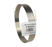 DecoPorex - Bobina hilo de resistencia de Nicrom 0,90mm - 6 metros