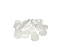 DecoPorex - Cilindros de Espuma de poliestireno de Ø10cm x 3cm para Trabajos de Manualidades Escolares (24 Unidades)