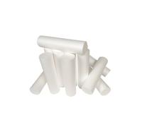 DecoPorex - Cilindros de Espuma de poliestireno de Ø5cm x 20cm para Trabajos de Manualidades Escolares (16 Unidades)