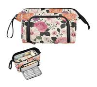 decor gift William Morris - Estuche organizador de gran capacidad con cremallera para oficina preparada para lapices