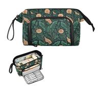 decor gift William Morris - Estuche para lápices de gran capacidad con cremallera y ranura para niñas de escuela secundaria para lapiz óptico
