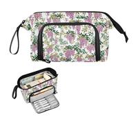 decor gift William Morris Tropical Wisteria - Estuche grande colorido de gran capacidad para lápices con ranura para mujeres, cartuchos de viaje para adolescentes