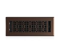 Decor Grates NGH310-RB Registro de Piso, Bronce frotado, 3 x 10