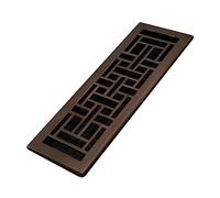 Decor rejillas cm por 35,6 cm Oriental piso registro, AJH414-RB