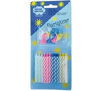 Decor Service Velas, Vela Cera, Multicolor, 6 x 1 cm