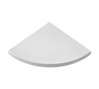 Decor Space Estantería de pared suspendida de madera, fijación con tacos ocultos, ángulo blanco, 50 x 50 x 1,8 cm