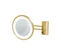 Decor Walther BS 36 espejo cosmético LED, dorado