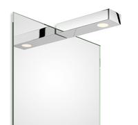 Decor Walther Flat 1 lámpara de clip LED, cromo