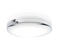 Decor Walther Glow plafón LED, cromo, Ø28cm