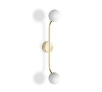 Decor Walther Pep Two aplique, oro mate, 2 luces