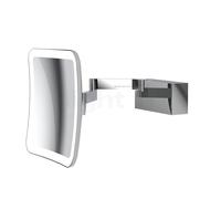 Decor Walther Vision S, espejo de aumento a pared LED