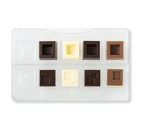 DECORA 0050126 Molde para Chocolate Cuadrado Modular