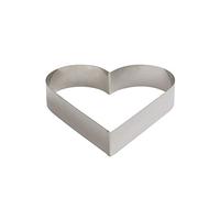 DECORA 0060478 Molde DE Acero INOX Corazon 8 X H 4,5 CM