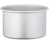 DECORA, 0062611 Bandeja Profesional Redonda Ø 15 x 10 cm de altura, de Aluminio Anodizado, Sin Puntos de Soldadura, Diseño Profesional