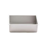 DECORA, 0062644 Bandeja Profesional Rectangular 20 x 30 x 10 cm, de Aluminio Anodizado, Sin Puntos de Soldadura, Diseño Profesional