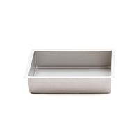 DECORA 0062647 Bandeja Profesional Rectangular, Aluminio anodizado, Plata, 30 x 40 x 7,5 cm, Plateado, 30X40XH7,5CM