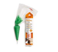 DECORA, 0125000 Sac à Poche Monouso, Ideal para Rellenar Dulces, Decorar Tartas y Crear Detalles Complejos, 40 centímetros, Paquete de 24 bolsas desechables