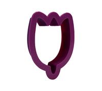 DECORA 0255134 Cortador EN PLÁSTICO TULIPÁN 7,5 X 5,5 X H 2 CM