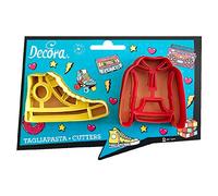 Decora 0255139 KIT 2 CORTADORES DE PLÁSTICO TEENAGER