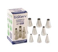 DECORA 0263486 Set 10 BOQUILLAS Estrella Francese