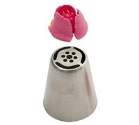 Decora 0263618 Boquilla NR. 15 TULIPÁN con Tres PÉTALOS, Metal, Gris, 4x3,5x3,5 cm