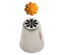 Decora, 0263626 Cornetto Blisterato Girasol, Cornetto de Acero sin Soldaduras, para Usar sin Adaptador, Empaquetado Individualmente en Blíster.