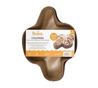 Decora 0320172 5 MOLDES para COLOMBA 500 G, Papel, Marrón