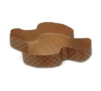 Decora, 0320174 5 Moldes para Colombas de 1000 g, de Papel Rígido de Celulosa Pura, Resistente a Temperaturas de 200 °C, Ideal para Hacer una Colomba en Casa