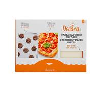 Decora 0320500 CF 25 Hojas DE Papel Antiadherente 40 X 30 CM
