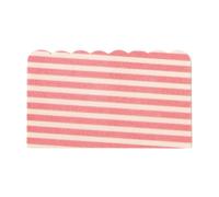 Decora 0336596 Paquete de 50 papeles para cartuchos Stripes rosa 10 x 6 h cm