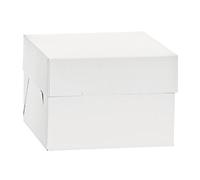 Decora, 0339490 Ideal para Transportar y Conservar Tartas Decoradas, Envueltas Individualmente, 40,5 X 40,5 X H 37,5 CM