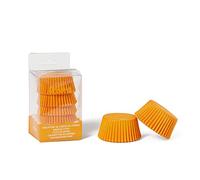 DECORA, 0339705 Moldes para Muffins Naranja, Moldes Muy Prácticos para Hornear, Presentar y Regalar Muffins, Resistentes hasta 220°C, En un Práctico Blister