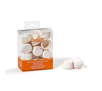 DECORA, 0339754 Moldes para Bon Bon Blanco, Moldes Muy Prácticos para Hornear, Presentar y Regalar Bon Bon, Resistentes hasta 220°C, En un Práctico Blister