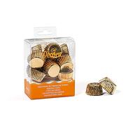 DECORA 180 Tazas para Hornear Bon 27 x 17 mm, Cartón, Dorado, 30 x 2.7 x 1.7 cm