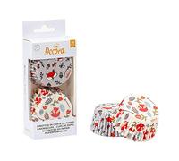 Decora 0339831 Paquete 36 Cups DE Papel Zorro 50 X 32 MM, Surtidos