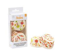 DECORA 0339839 36 Easter Rabbit Baking Cups 50 X 32 MM, Carta da Forno