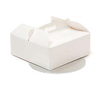 DECORA 0340108 Caja para Tartas con ASA 31X31X12H CM Cake Drums Ø CM 30XH 3 MM