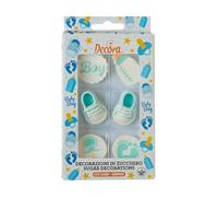 Decora 0500456 - Pack de 6 decoraciones de azúcar