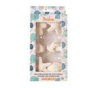 Decora 0600100 Paquete de 9 decoraciones de azúcar Conchas