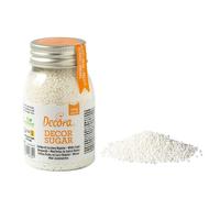 Decora 2081096 Paquete de 100 g de Perlas de azúcar blanco