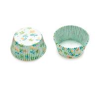 Decora 75 Piezas Primavera para Cupcakes, 50 x 32 mm, Verde, 75 Piezas