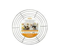 DECORA 9260277 Parrilla Enfriador de Tartas, Metal, Plateado, 32x32x2 cm