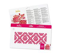 DECORA 9271010 Stencil Damasco 10X30CM