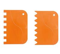 Decora 9271082 Set of 2 Plastic Spatulas and Comb